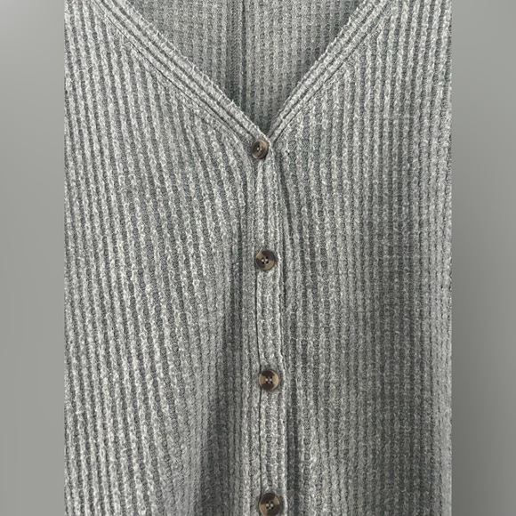 Urban Outfitters Thermal Button Up Top - Picture 2 of 5